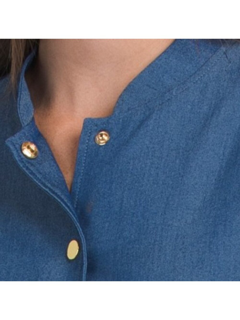 ELLEN TRACY Cropped Bomber Jacket - Picture 3 of 4